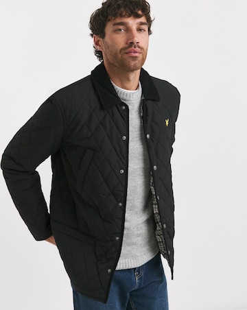 Lyle & Scott Black Quilted Jacket