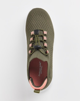 Cushion Walk Arch Support Toggle Trainers EEE Fit
