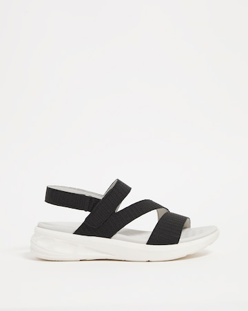 Cushion Walk Touch & Close Strappy Sandal EEE Fit