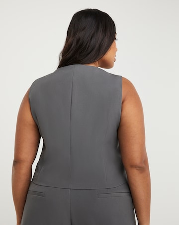Charcoal Tailored Waistcoat