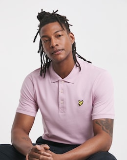 Lyle & Scott Classic Short Sleeve Polo - Light Pink