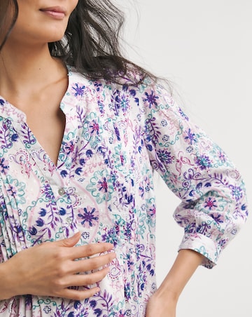 Julipa Pintuck Dobby Tunic