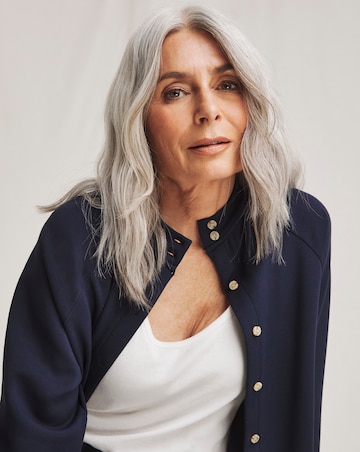 Julipa Button Back Modal Co-ord Top