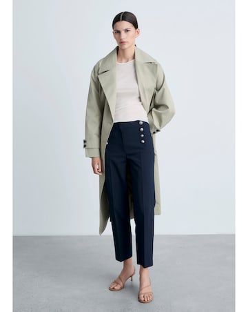 Mango Trouser Botones