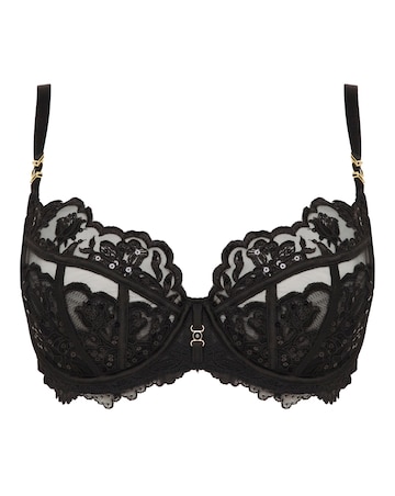 Ann Summers Icon DD+ Non Pad Plunge Wired Bra