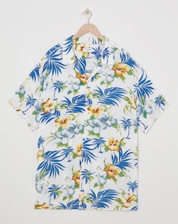 Jack &amp; Jones Jeff Resort Shirt - Clouddancer