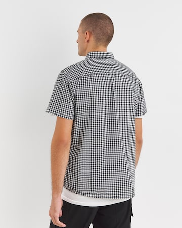 Short Sleeve Gingham Shirt