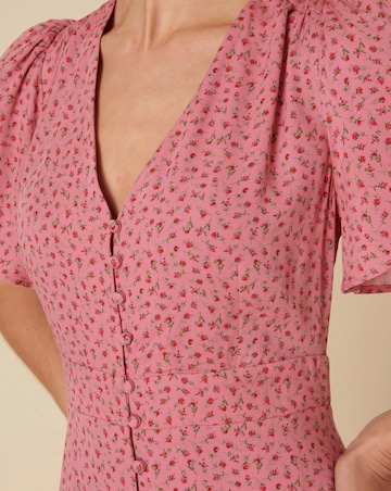 Nobody's Child Andie Midi Dress Joanie Rosebud Pink