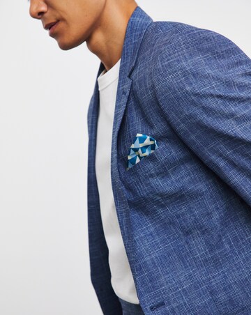 Textured Regular Fit Suit Jacket