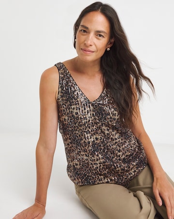 Sequin Vest