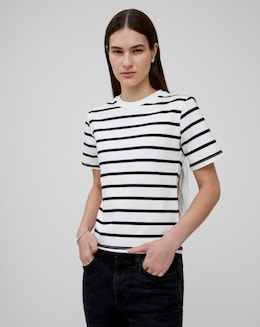 French Connection Rallie Cotton Stripe Tee
