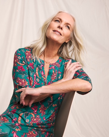 Julipa Pintuck Jersey Midi Dress