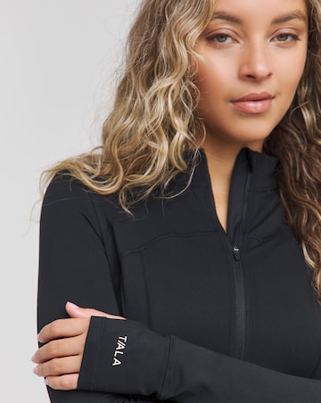 TALA SkinLuxe Zip Through Full Length Running Top