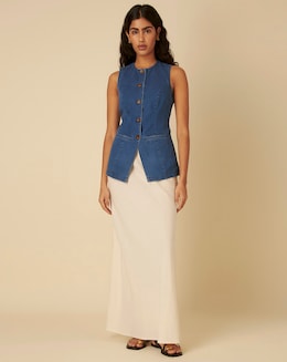 Nobody's Child Denim Wade Waistcoat