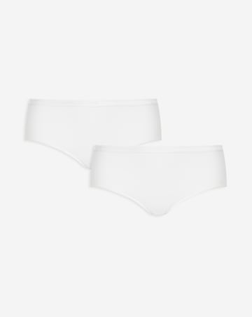 Playtex 2Pack Cotton Midi Knickers White