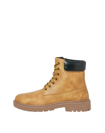 Jack & Jones Ainsworth PU Boots - Tan