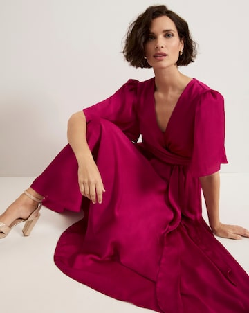 Phase Eight Abbie Textured Plain Dress