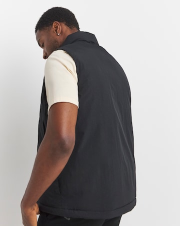 Lyle & Scott Black Puffer Gilet