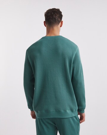 Tommy Hilfiger Green Waffle Lounge Top
