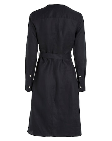 Calvin Klein Linen Midi Dress