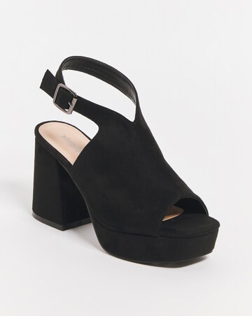 Goldie Scoop Front Shoe Boots Extra Wide EEE Fit