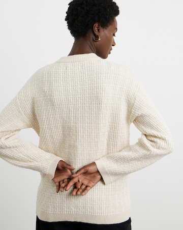 Joanna Hope Boucle Knit Cardigan