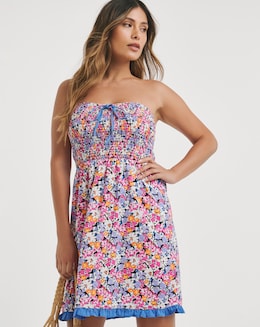 Joe Browns Floral Print Short Beach Dress