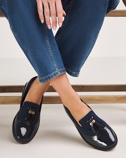 Amy Tassle Trim Loafers - Standard Fit (D)