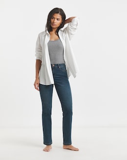 Vintage Wash 24/7 Straight Leg Jeans