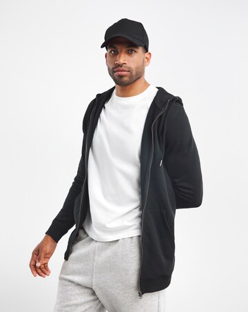 Full Zip Hoodie Extra Long