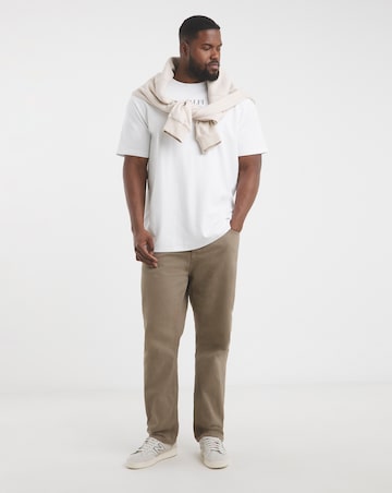 Jack & Jones Premium Amalfi Back Graphic T-Shirt - White