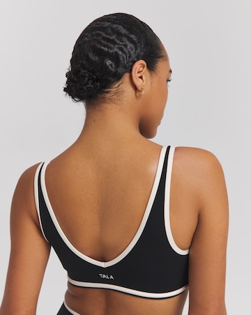 TALA DayFlex Plunge Neck Push-Up Sports Bra