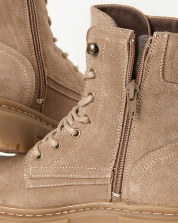 FatFace Eliza Suede Lace Up Boot