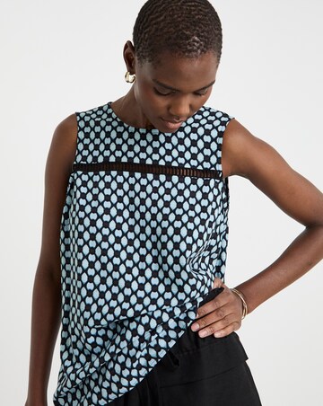 Ladder Trim Vest Top