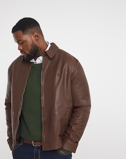 Polo Ralph Lauren Brown Premium Leather Jacket