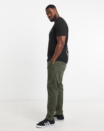 Jack & Jones Skull Back Graphic T-Shirt - Black