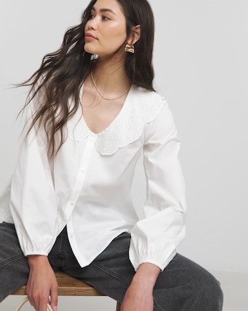 Simply Be Collared Poplin Shirt