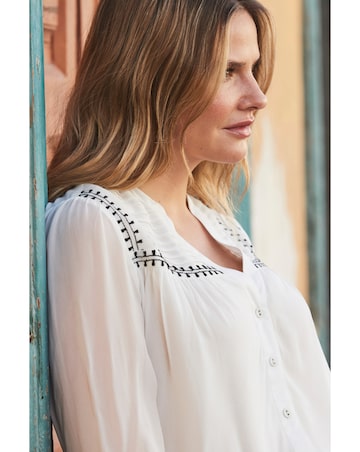 Sosandar Embroidered Shirt