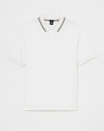 BOSS Tipped Collar Short Sleeve Polo
