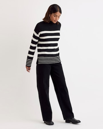 Nobody's Child Stripe Longline Jumper