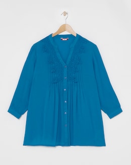 Joe Browns Favourite Longline Crinkle Blouse