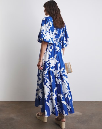 Joanna Hope Blouson Puff Sleeve Dress