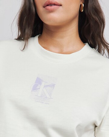 Calvin Klein Jeans Plus Diffused CK Regular Tee