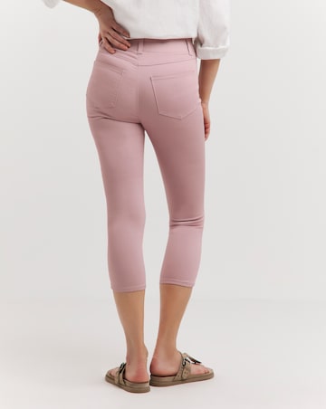 Blush Stretch Crop Jeggings