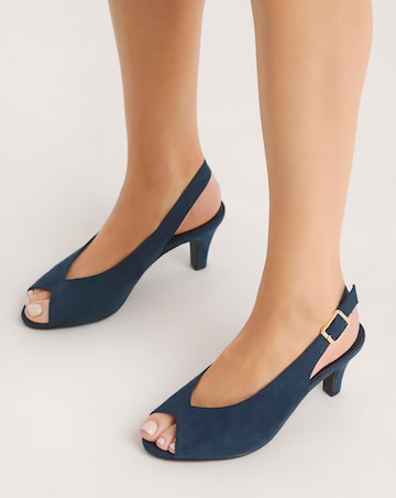 Scarlett Peep Toe Shoe Extra Wide EEE Fit