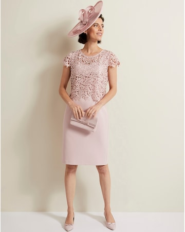 Phase Eight Daisy Lace Double Layer Dress