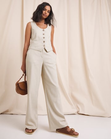 Anise Bryony Linen Wide Leg Trouser