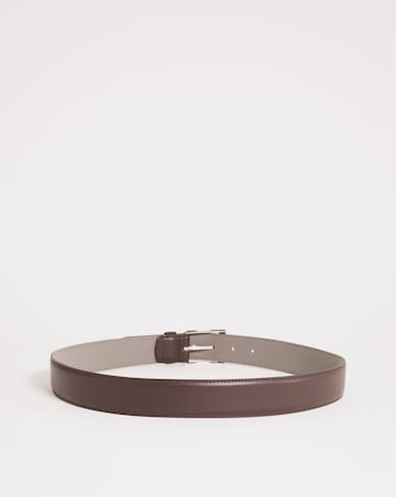 BOSS Dark Brown Ellotyo Leather Belt