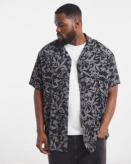 Jack &amp; Jones Jeff Resort Printed Shirt - White