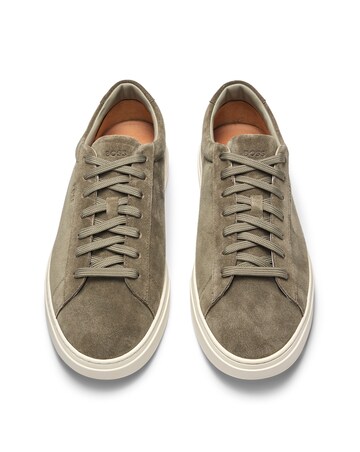BOSS Kieran Suede Trainer - Khaki